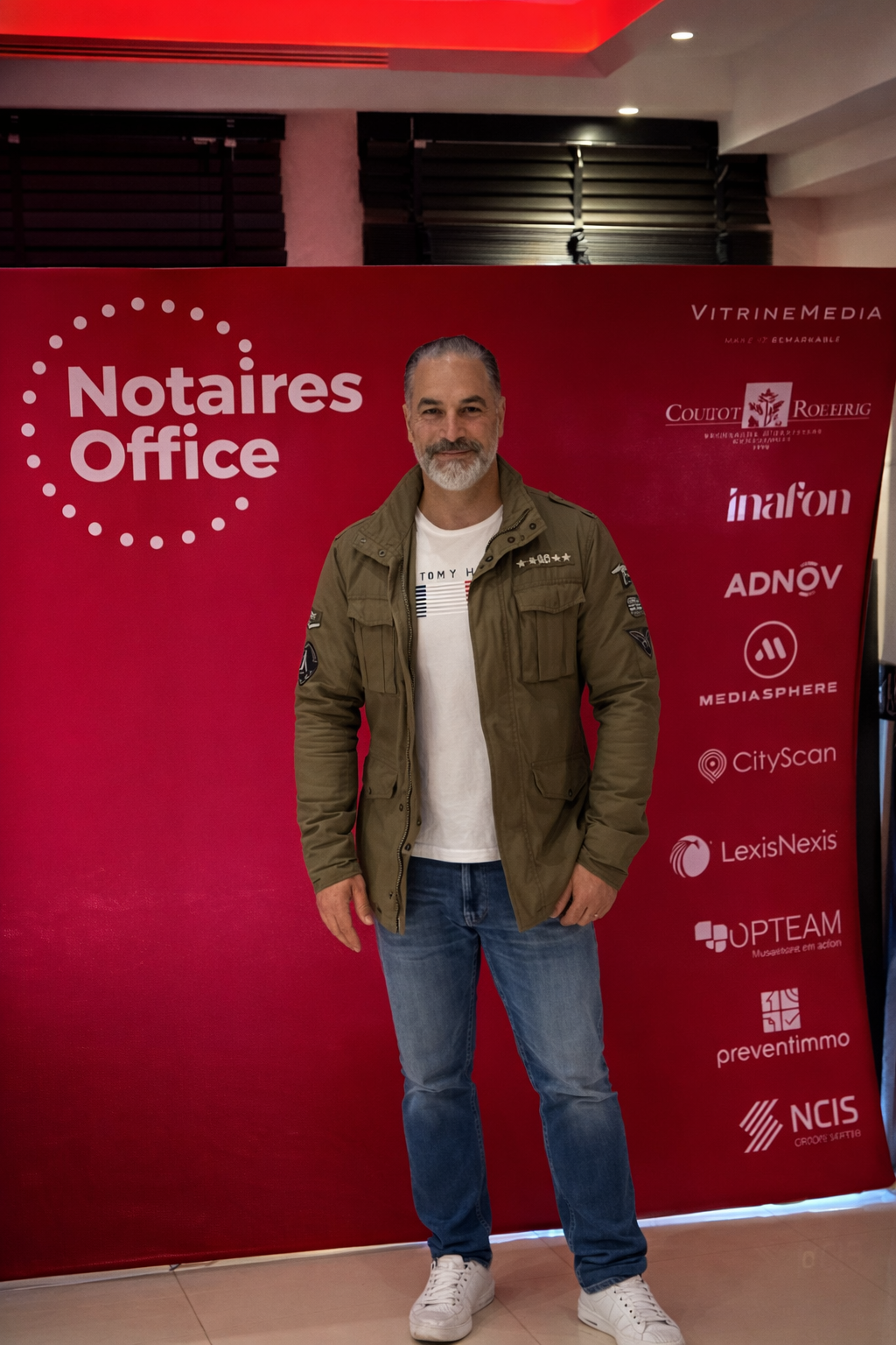 Adel Lahlou lors d'une intervention Notaires Office